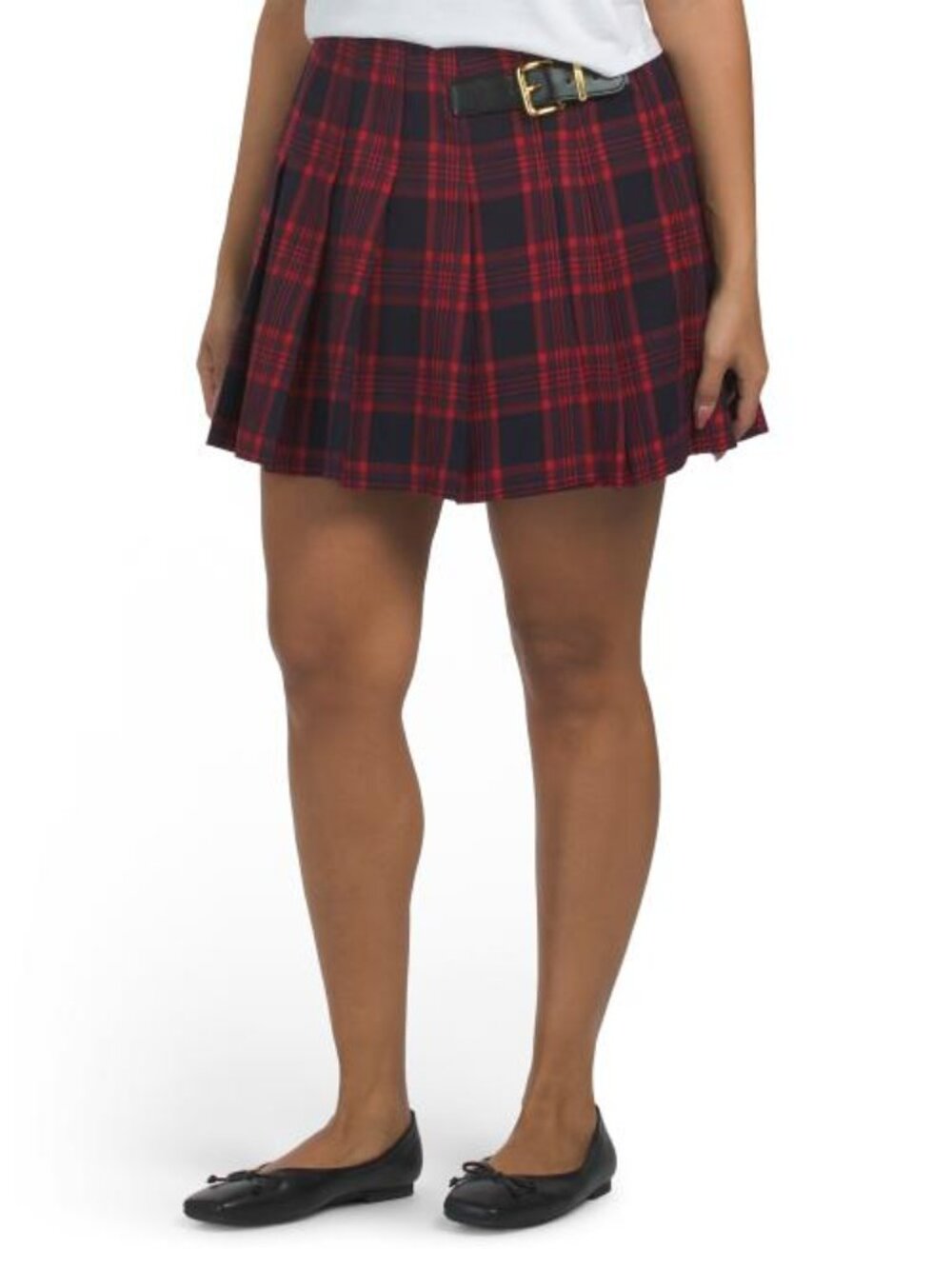 ENGLISH FACTORY Checkered Skort